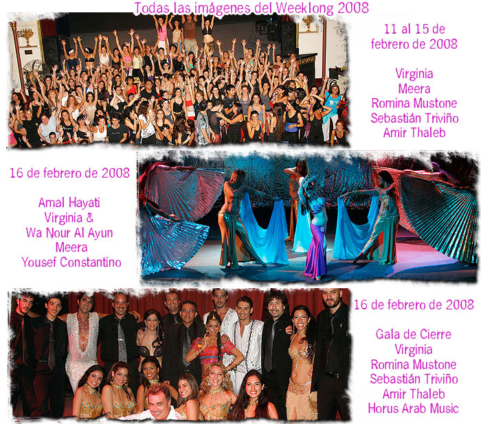 Todas las imgenes del Weeklong 2008 - Amal Hayati - Gala de Cierre.